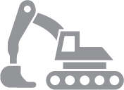 mas de 25 equipos de maquinaria